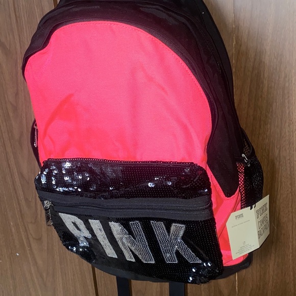 Pink Campus Backpack - Picture 2 of 6